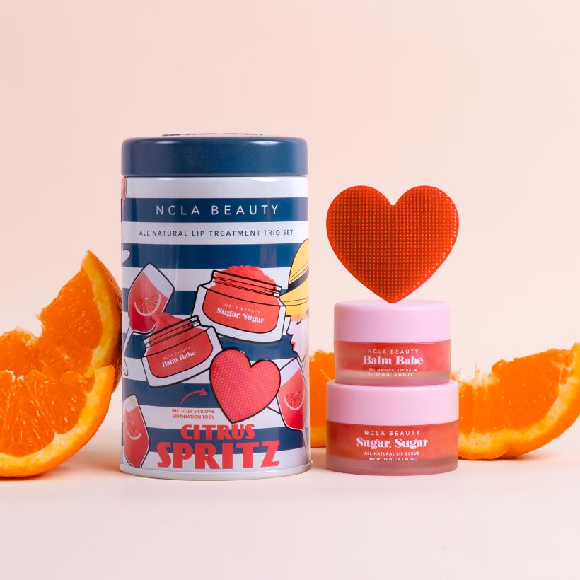 Citrus Spritz Lip Care Duo + Lip Scubber