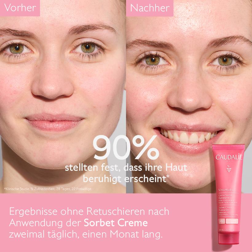 VinoHydra Hydratisierende Sorbet Creme