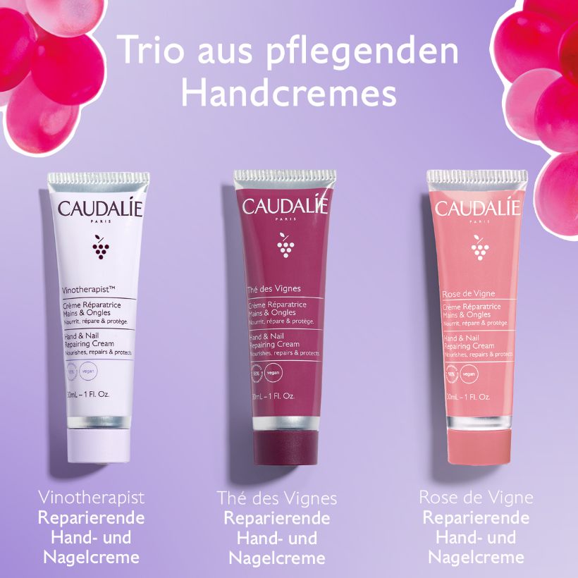 Trio aus Feuchtigkeitsspendenden Handcremes