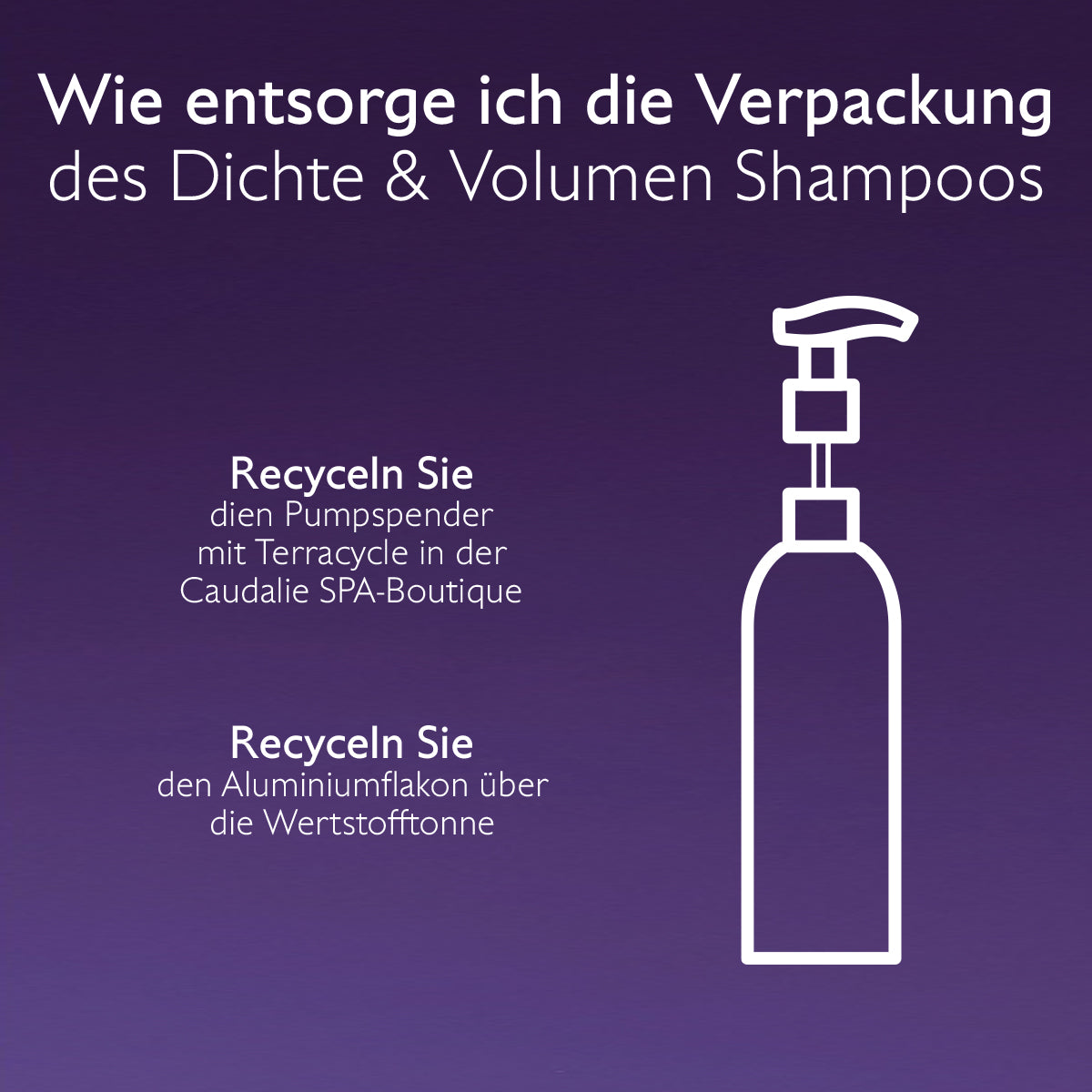 Haarpflege - Dichte & Volumen Shampoo
