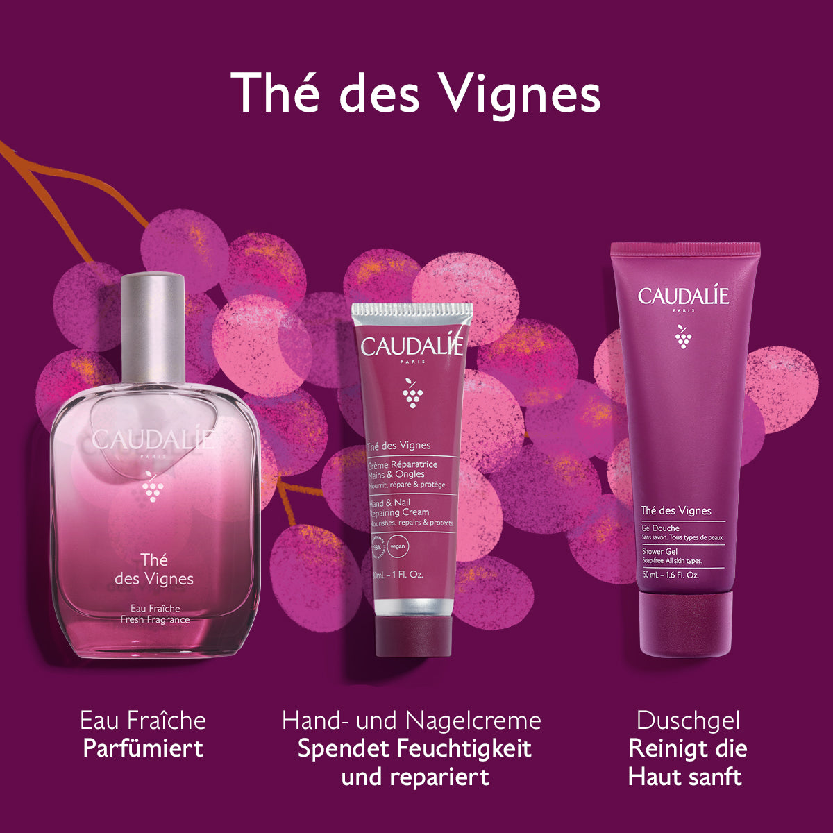 Thé des Vignes Fresh Fragrance Set