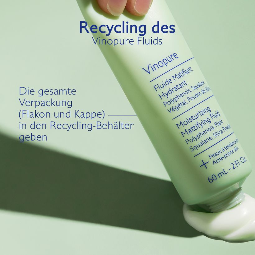 Vinopure - Mattifying moisturizing fluid with silicon powder