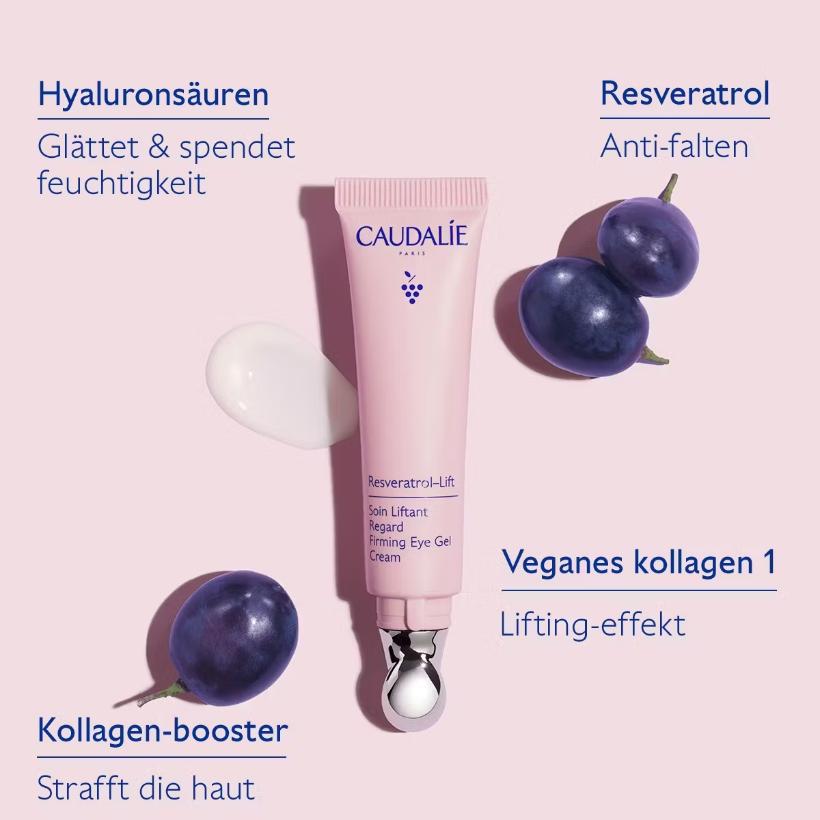 Resveratrol-Lift Firming Eye Gel Cream with Applicator
