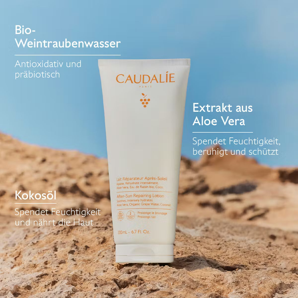 Vinosun Protect - Repairing after-sun care milk