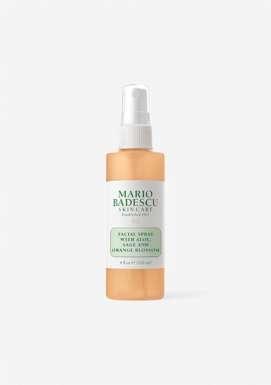 Facial Spray w/ Aloe, Sage & Orange Blossom