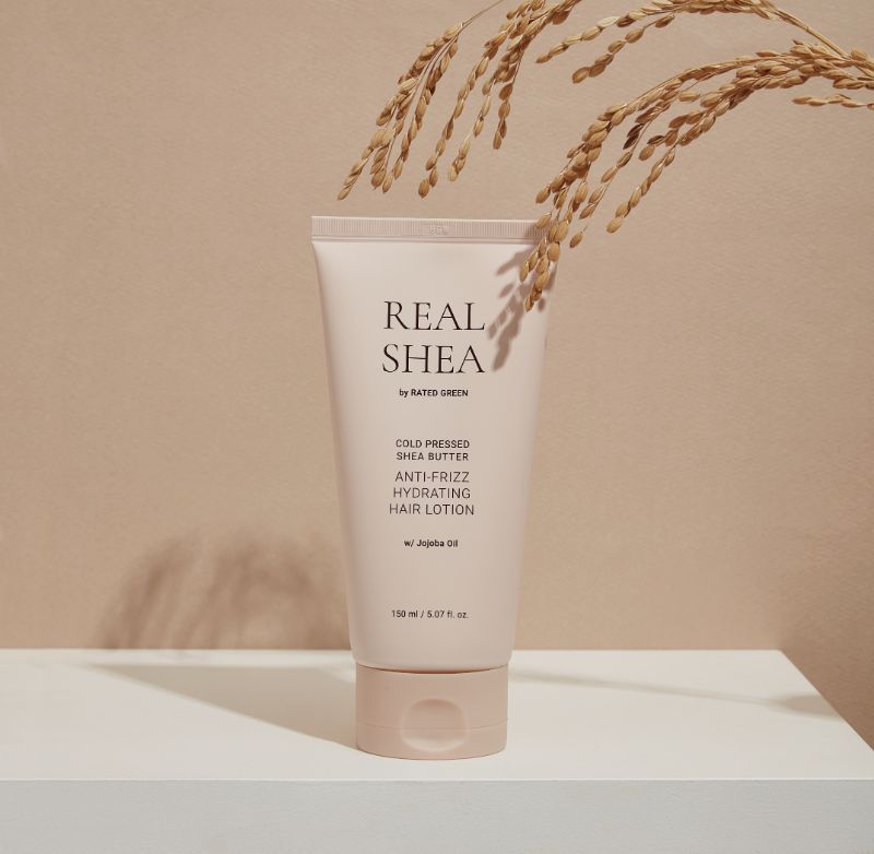 REAL SHEA Anti-Frizz Hydrating Haarlotion, 150ml