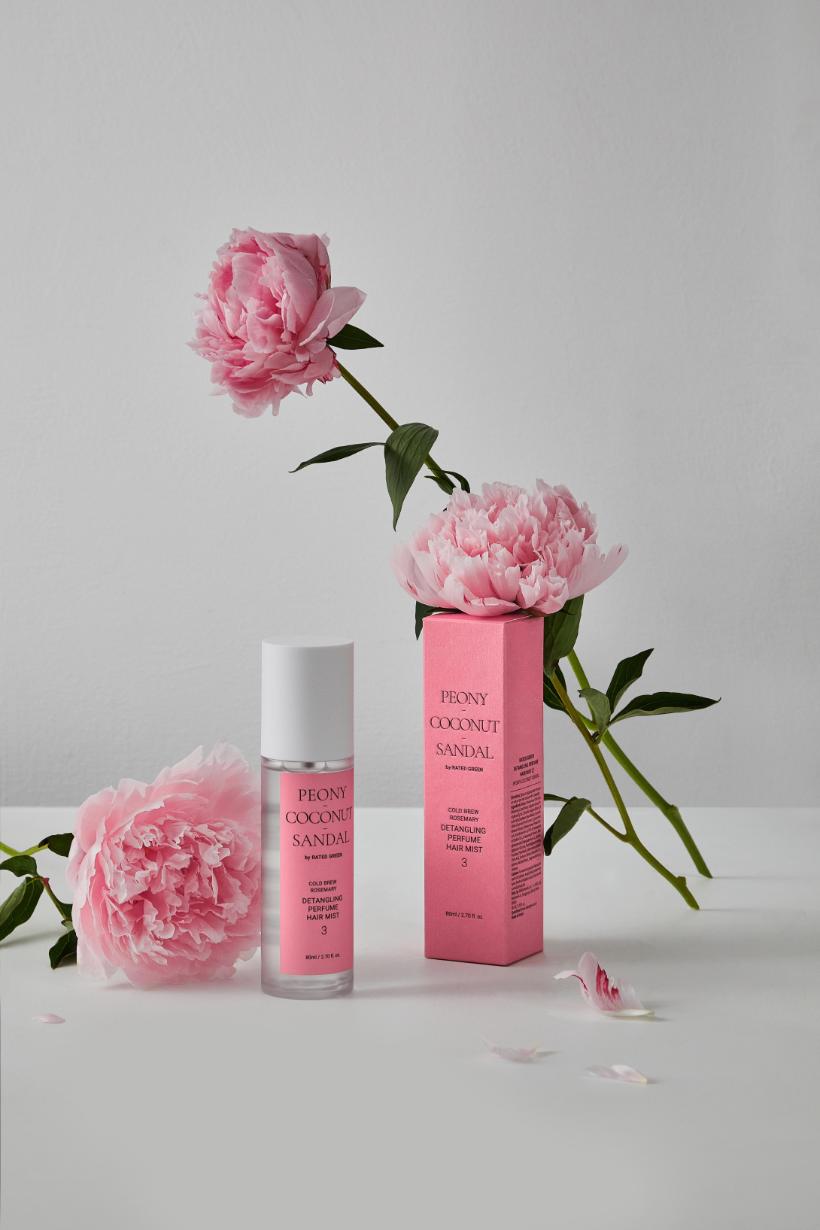 Detangling Perfume Hair Mist 3 - Peony-Coconut-Sandal