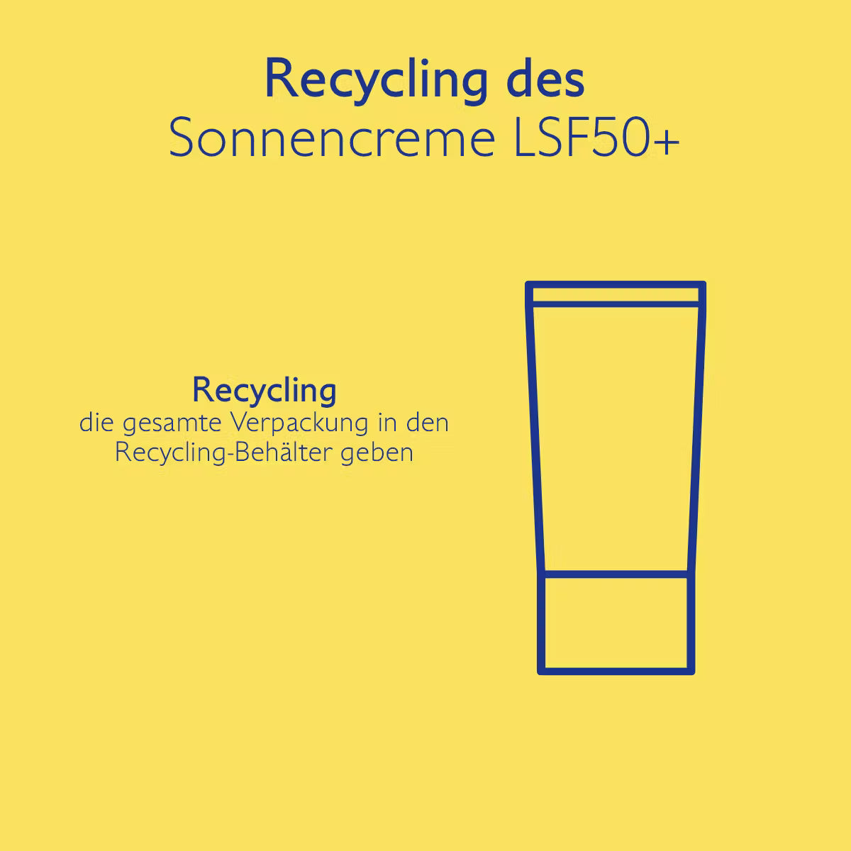 Sonnenschutz - Sonnencreme Sehr Hoher Schutz LSF50+
