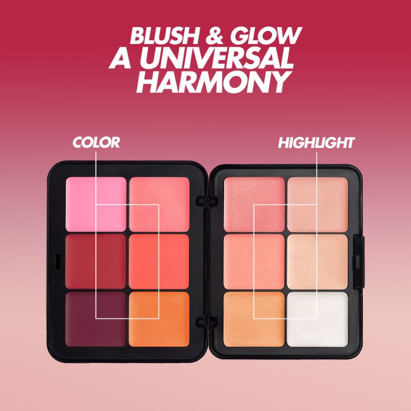 HD Skin Blush & Glow Palette