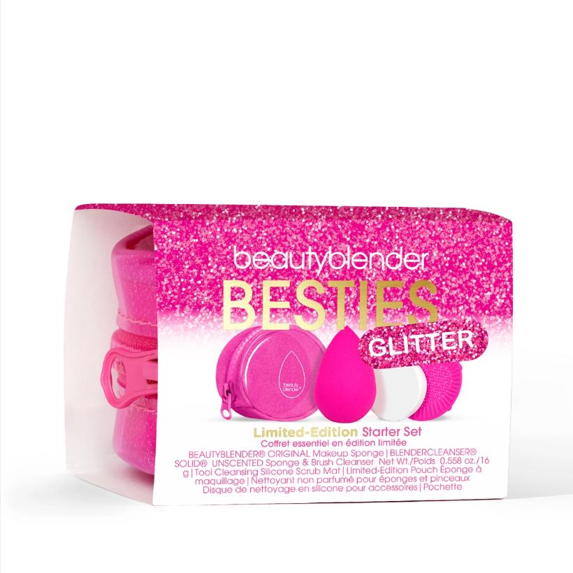 Besties Glitter Blend & Cleanse 4-Piece Starter Set