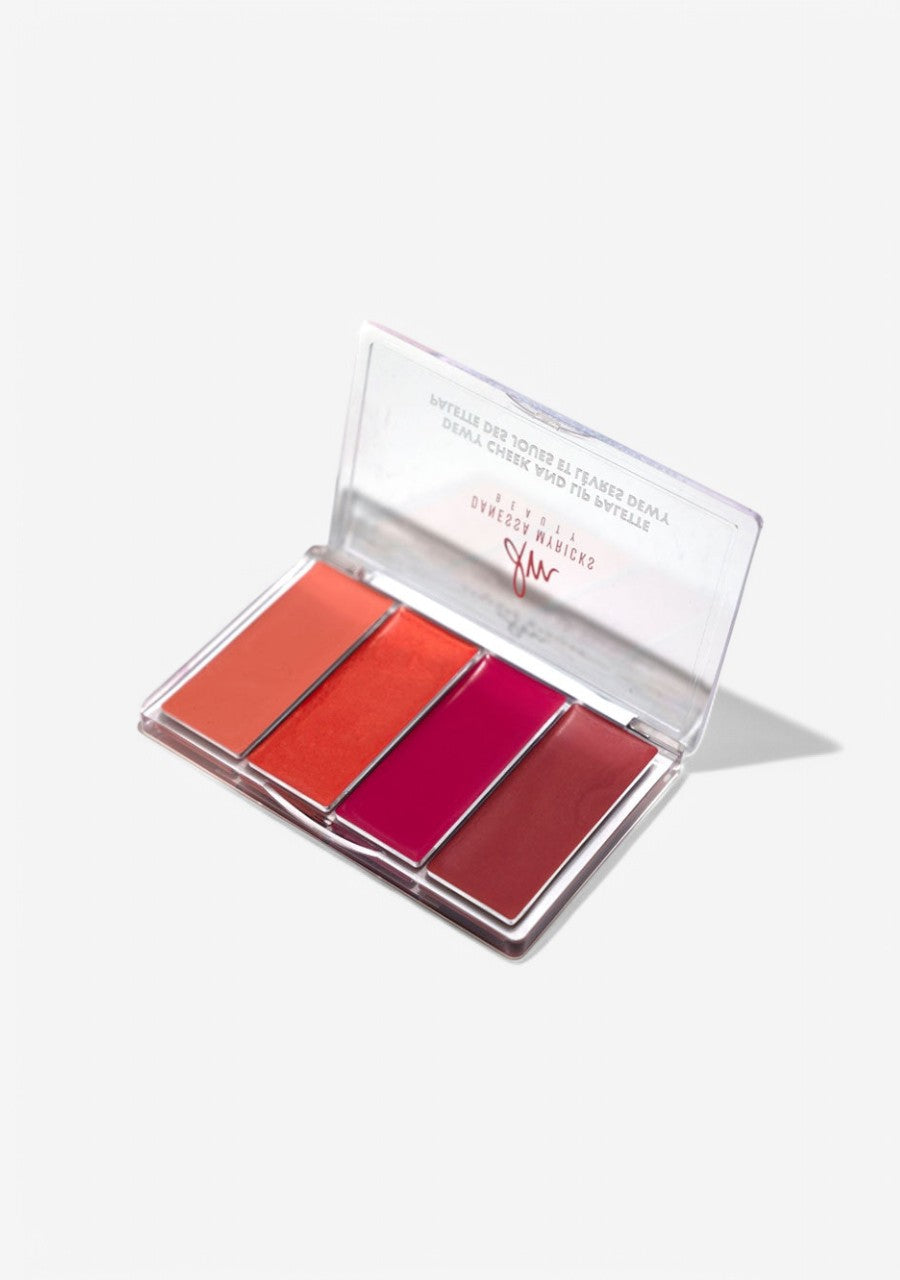 Dewy Cheek & Lip Palette - Dew It Flirty