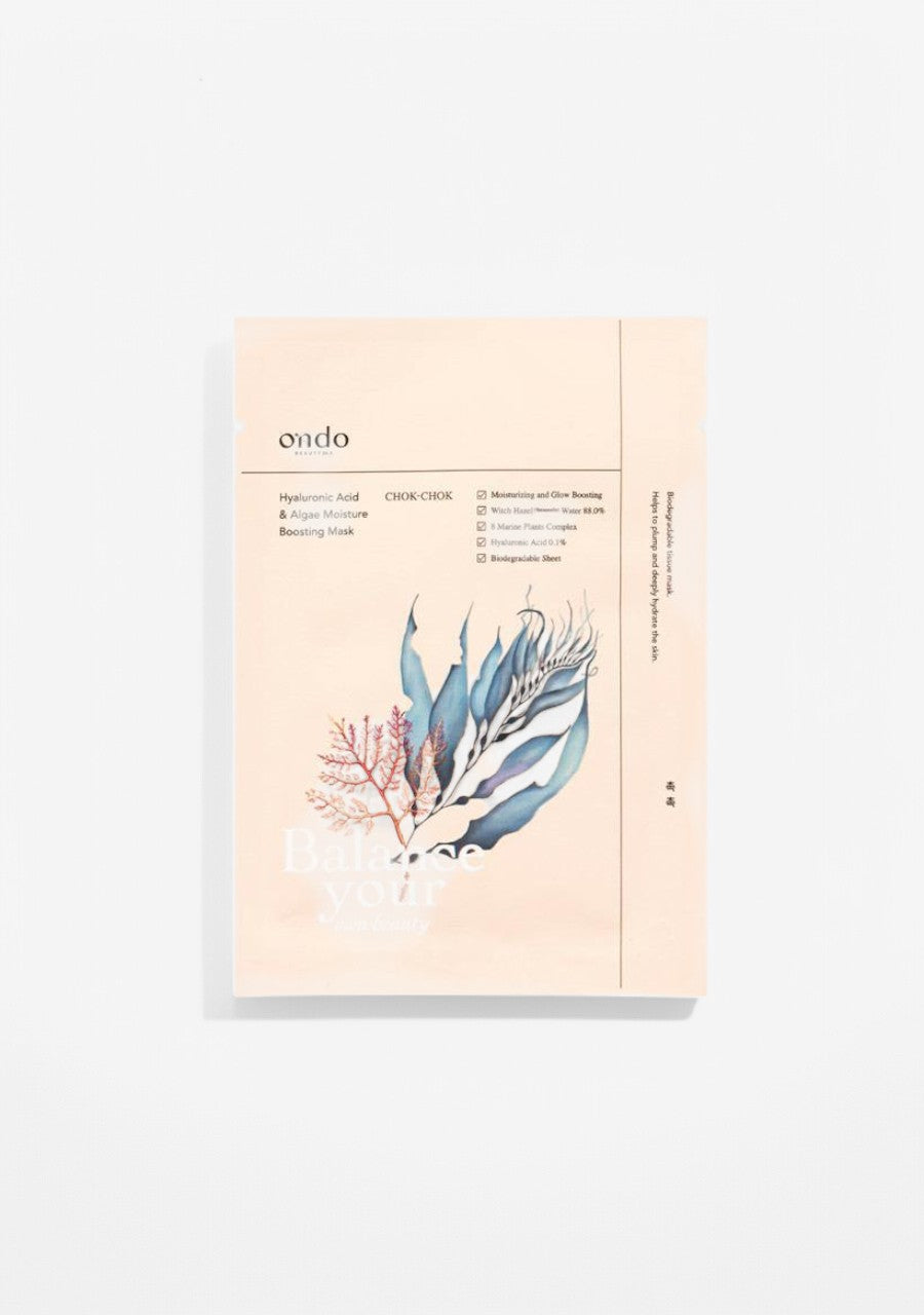 Chok-Chok Hyaluronic Acid & Algae Moisturizing Boost Mask