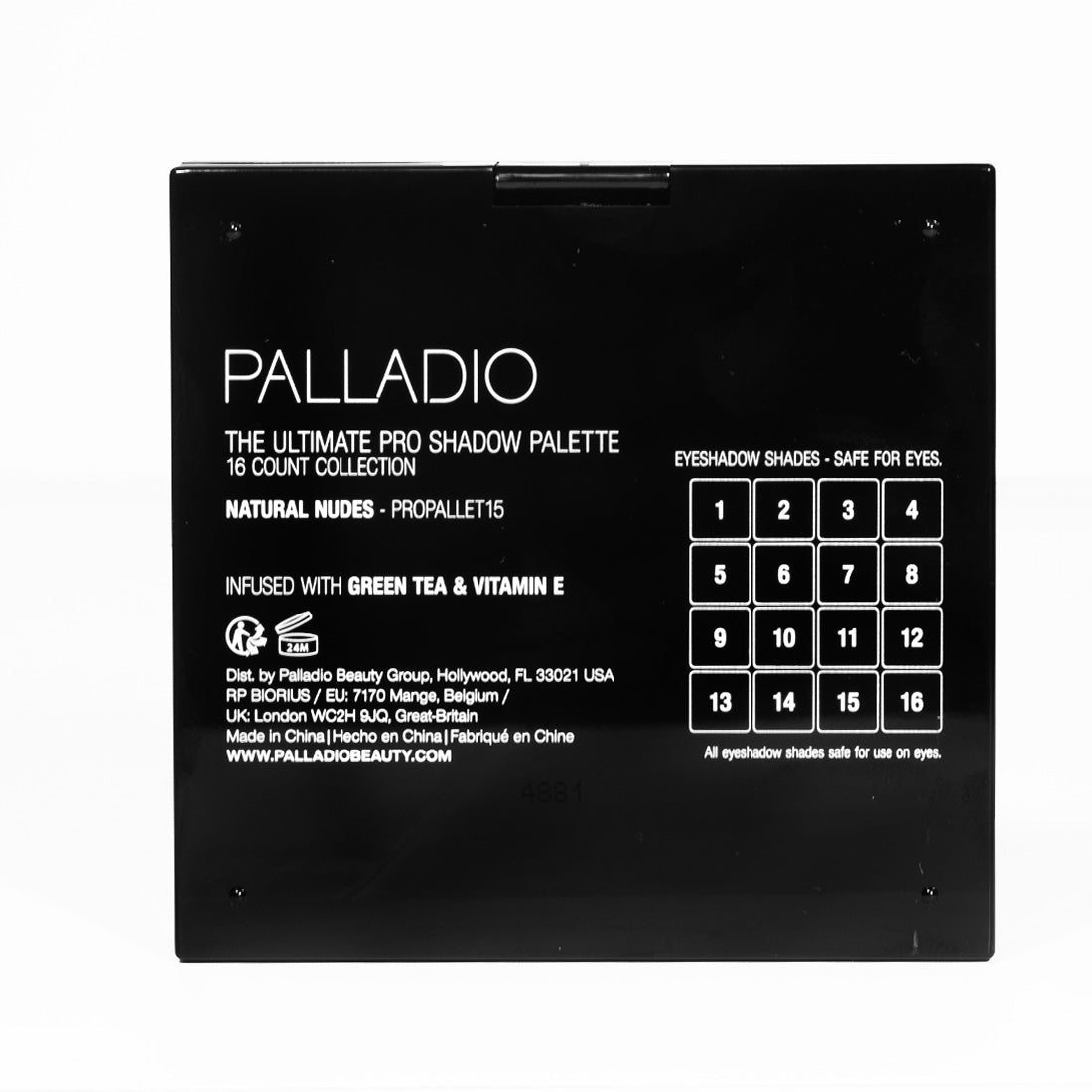 Ultimate Pro Shadow Palette 16 Farben