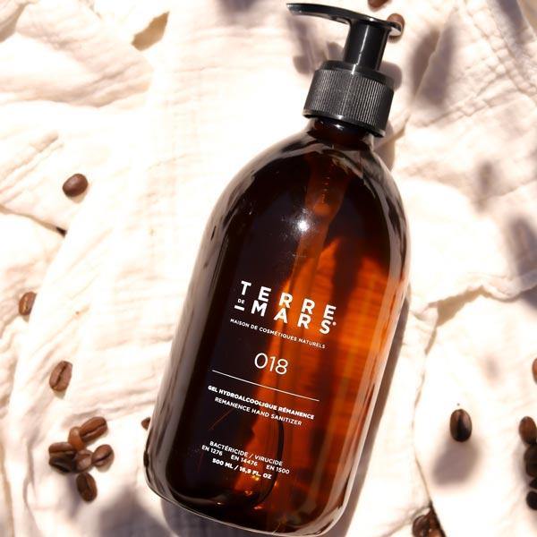 TERRE DE MARS - 018 - Rémanence Hand Sanitizer + 50ml Nachfüller für unterwegs, 500 ml - IRRESS BEAUTY | irress.com