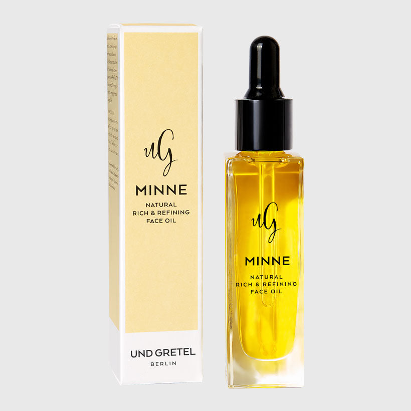 MINNE Natural Rich & Refining Face Oil, 30ml