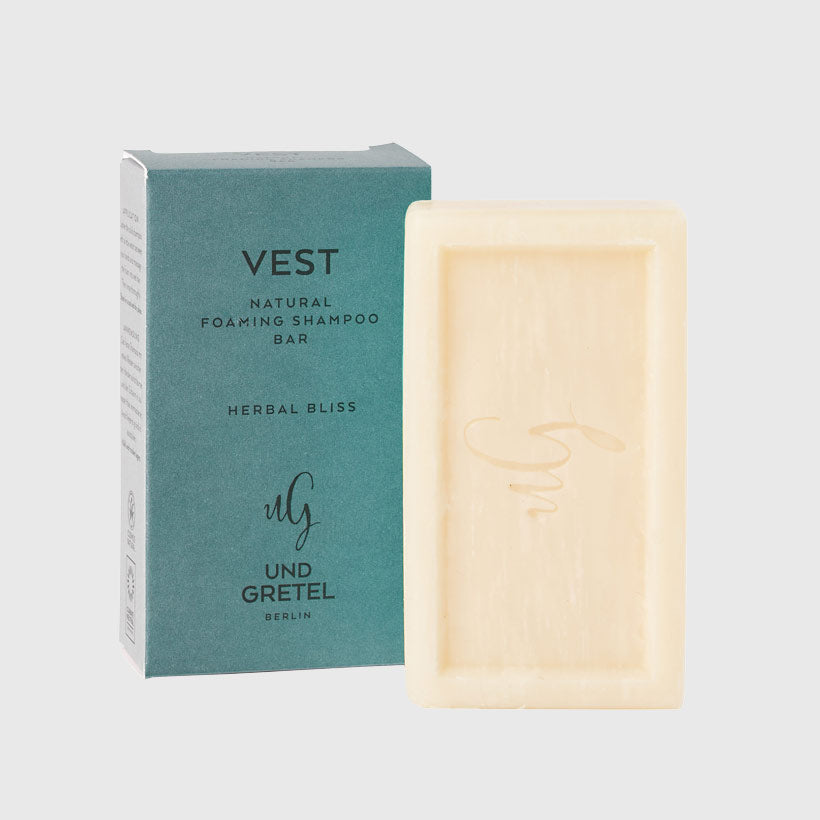 VEST Foaming Shampoo Bar, 100g