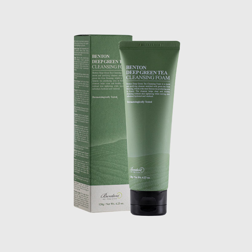 BENTON - Deep Green Tea Cleansing Foam (Reinigungsschaum) - IRRESS BEAUTY | irress.com