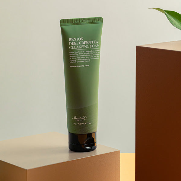 BENTON - Deep Green Tea Cleansing Foam (Reinigungsschaum) - IRRESS BEAUTY | irress.com