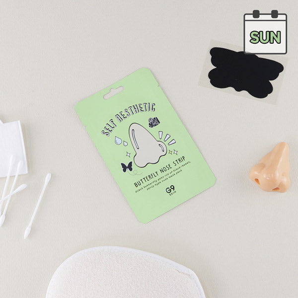G9SKIN - Self Aesthetic Butterfly Nose Strip (mit Aktivkohle) | IRRESS BEAUTY