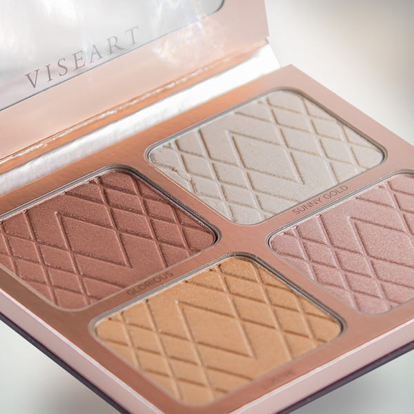 VISEART PARIS - Highlighter Palette TEMPO - IRRESS BEAUTY | irress.com