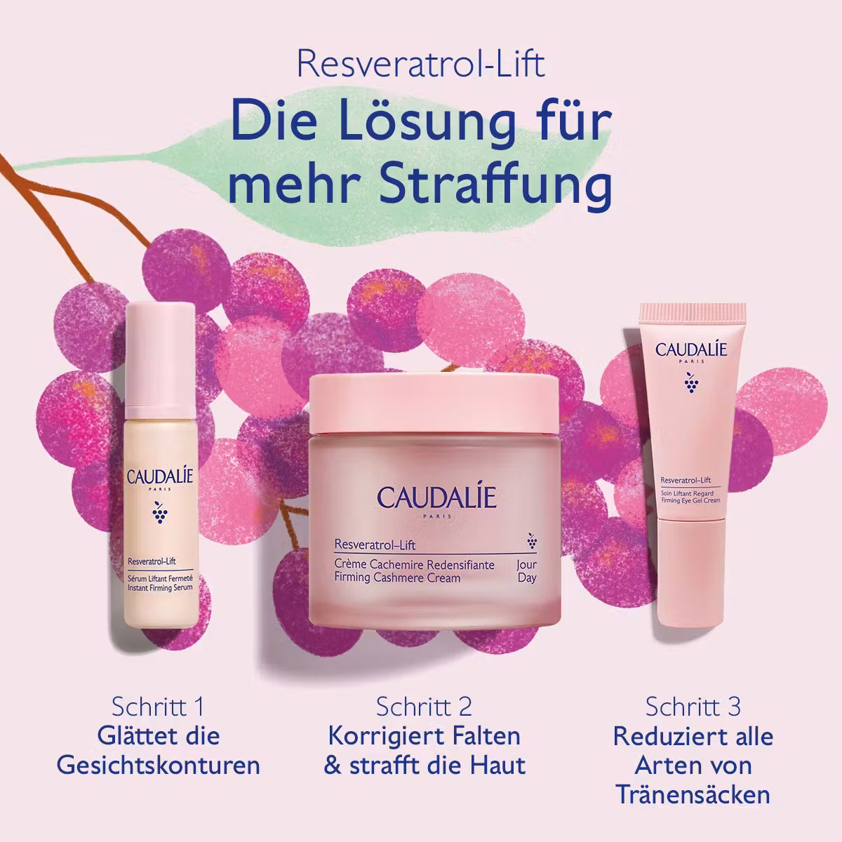 Resveratrol-Lift Set for firmer skin 