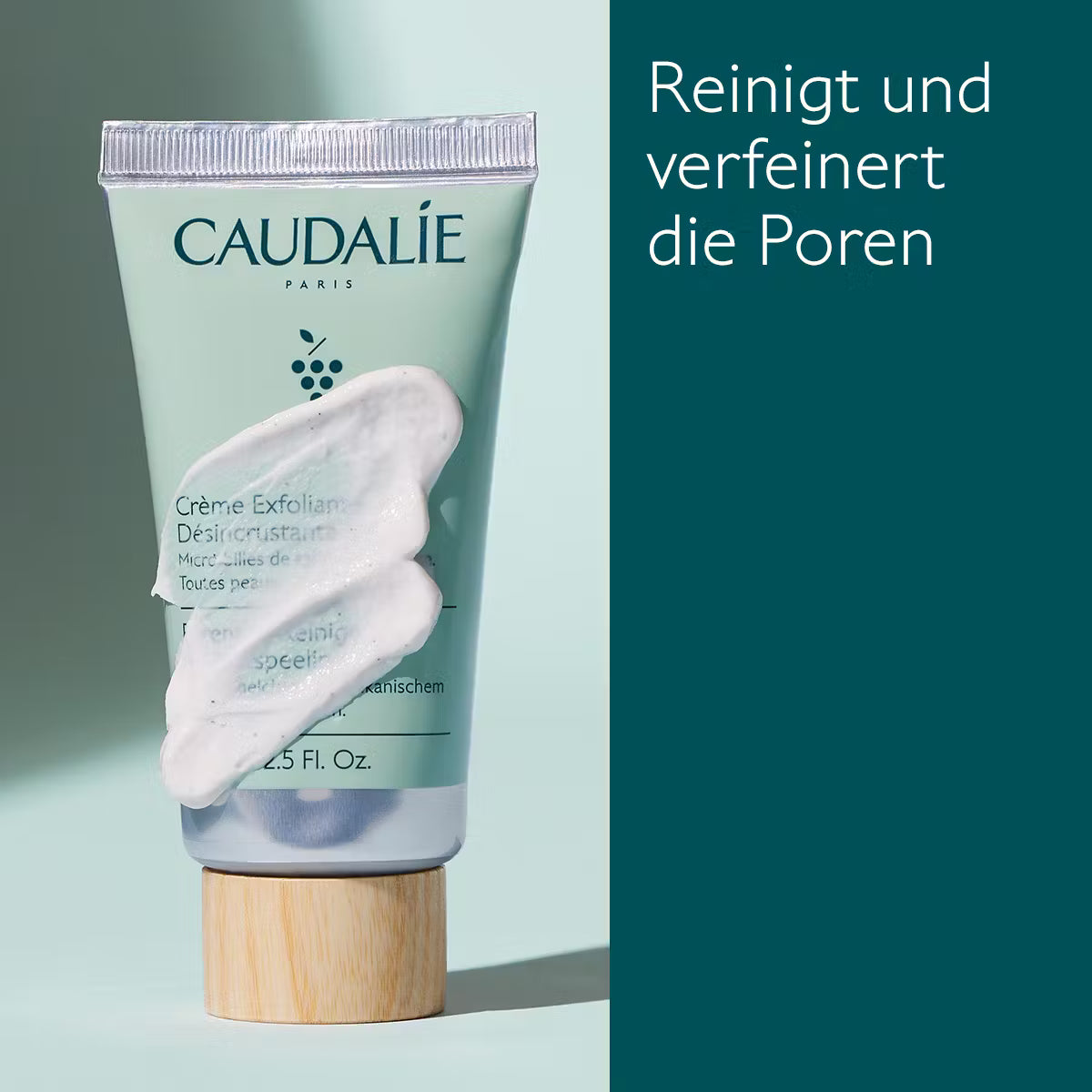 Deep pore cleansing facial scrub