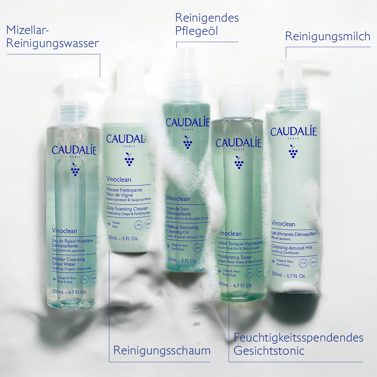 Vinoclean - Feuchtigkeitsspendendes Gesichtstonic mit Bio-Rosenhydrolat