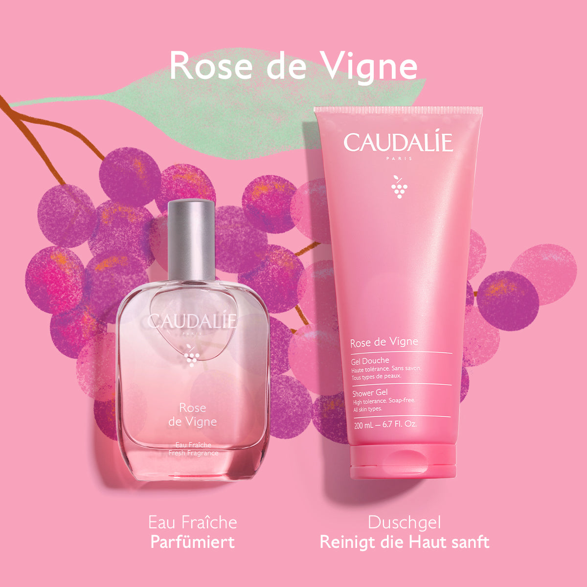 Rose de Vigne Fresh Fragrance Set 