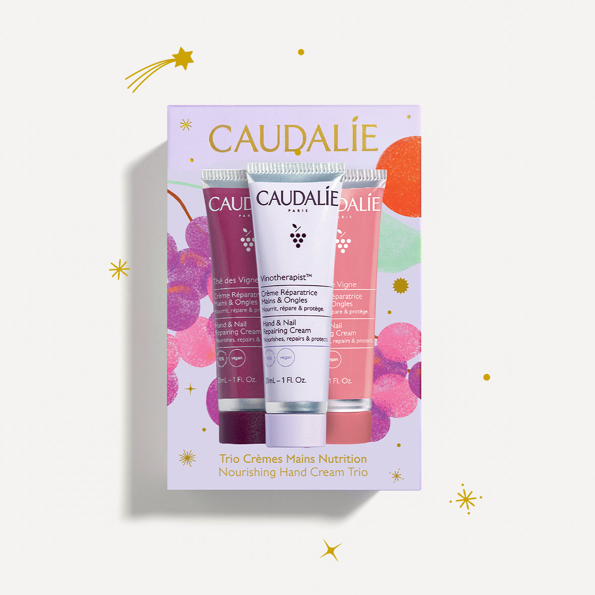 Thé des Vignes Pflegendes Handcreme-Trio