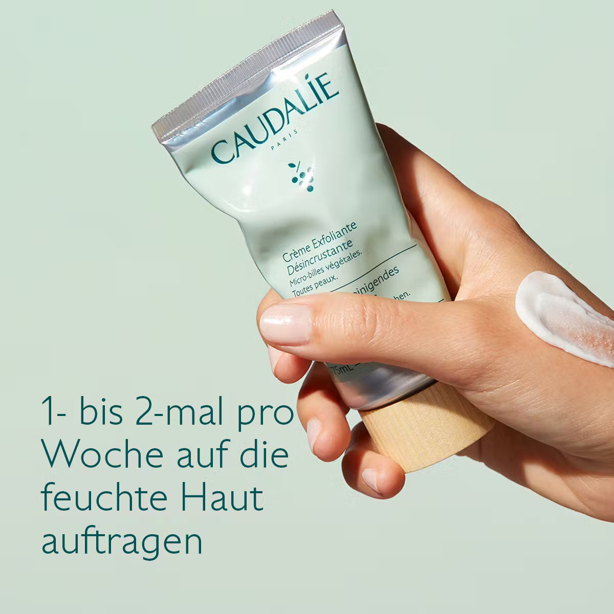 Deep pore cleansing facial scrub