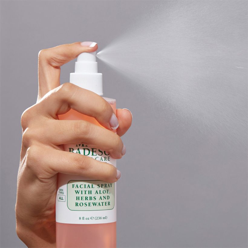 Facial Spray w/ Aloe, Herbs & Rosewater