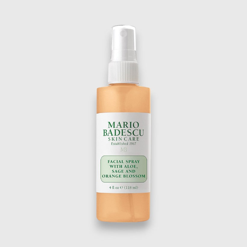 Facial Spray w/ Aloe, Sage & Orange Blossom