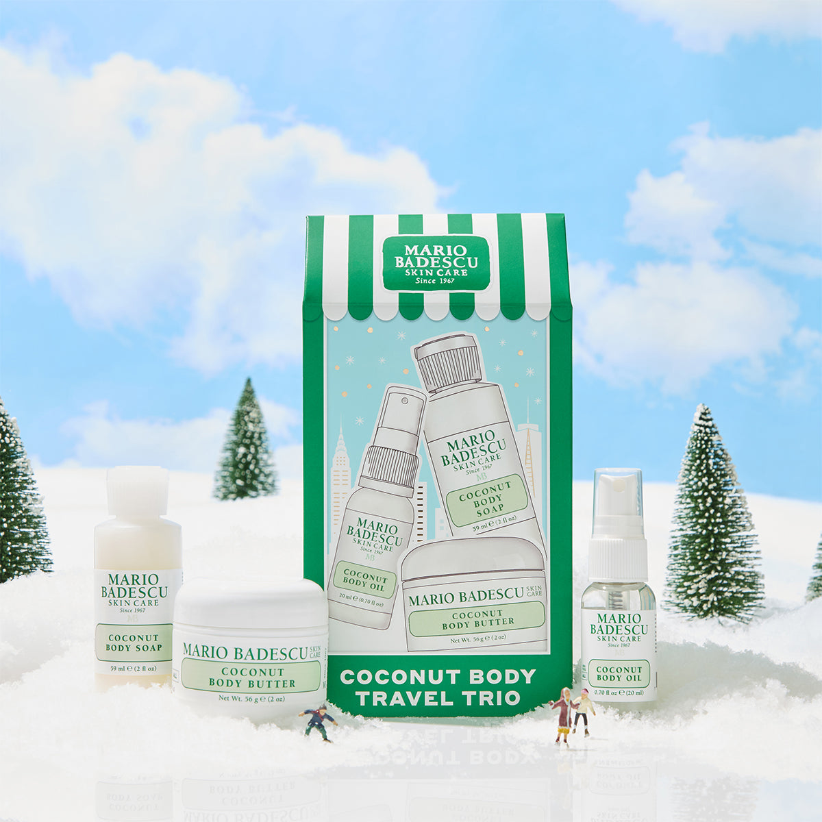 Coconut Body Travel Trio