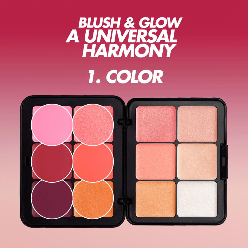 HD SKIN Blush & Glow Palette