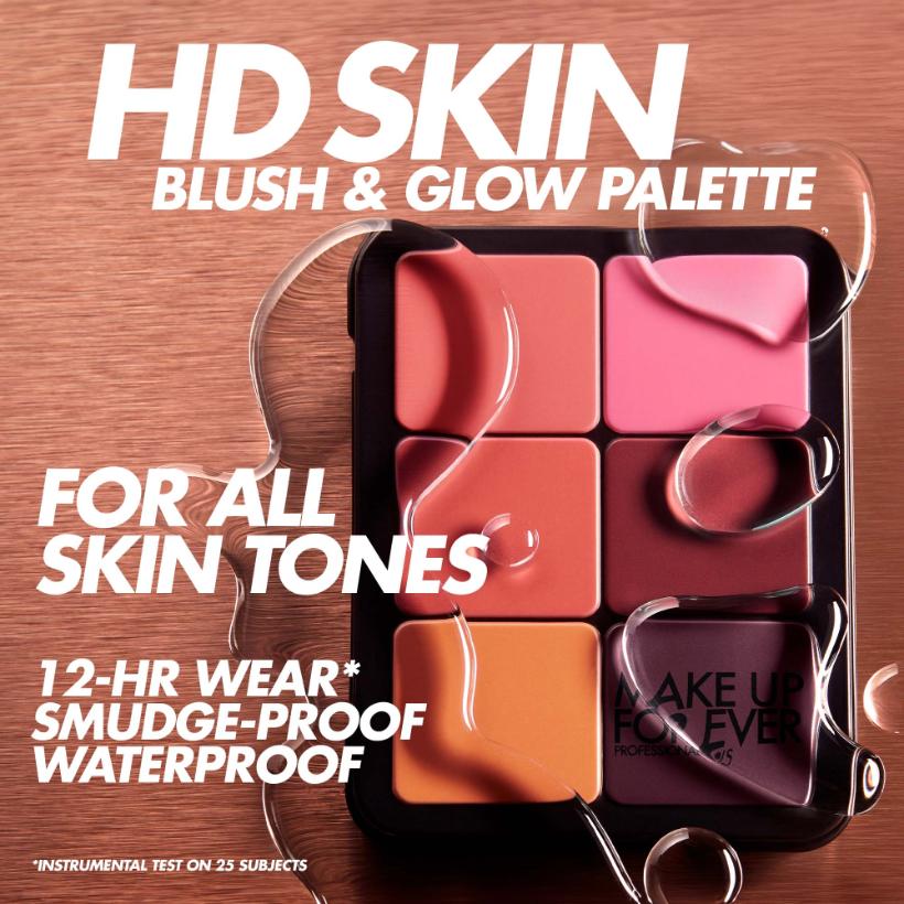 HD SKIN Blush & Glow Palette