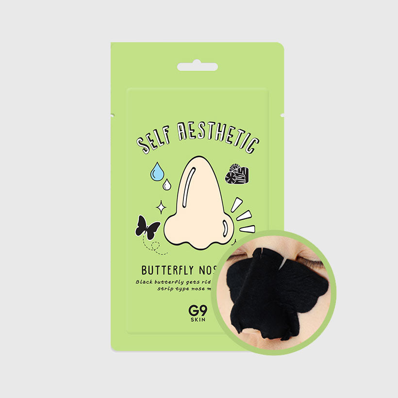 G9SKIN - Self Aesthetic Butterfly Nose Strip (mit Aktivkohle) | IRRESS BEAUTY